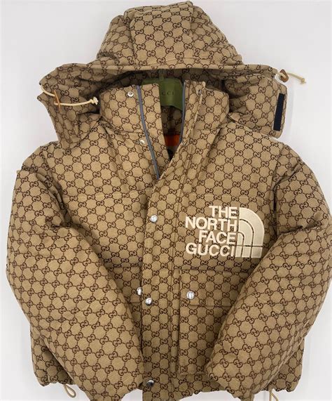 gucci puffer jacket north face.